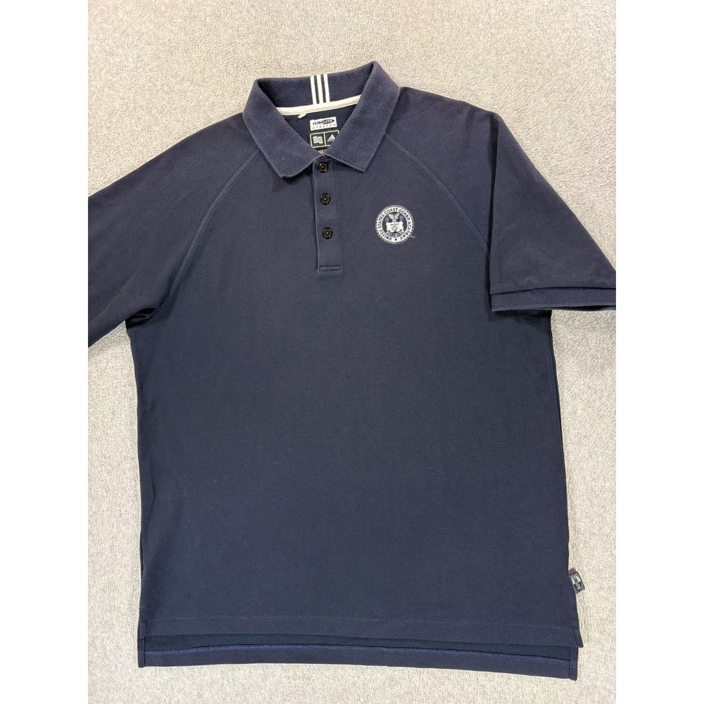 United States Coast Guard Academy Stitched Logo Campus Polo Shirt (Men's Medium)